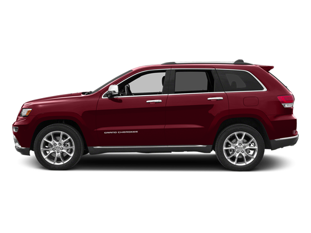 2014 Jeep Grand Cherokee — rear three-quarter view