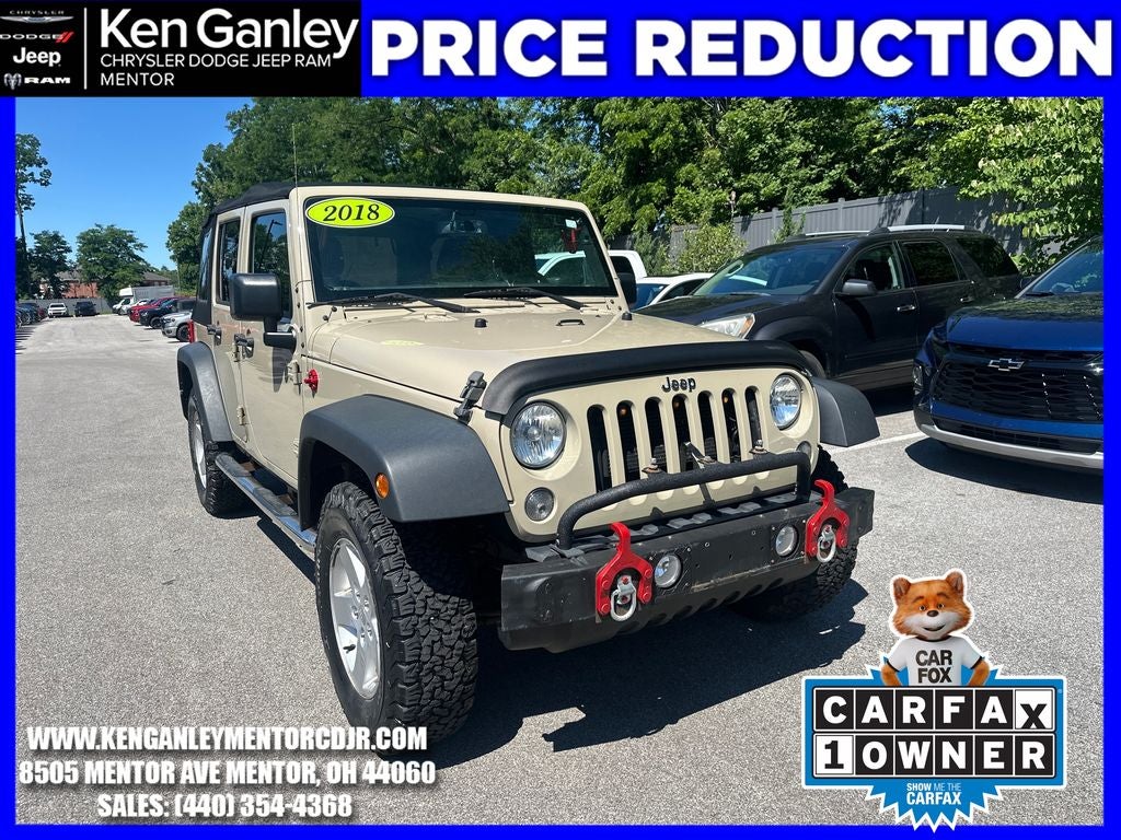 2018 Jeep Wrangler JK Unlimited
