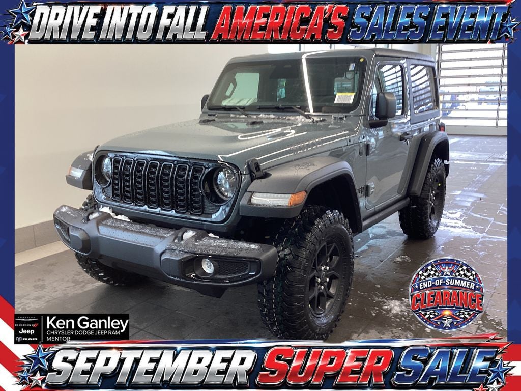 2026 Jeep Wrangler — rear three-quarter view