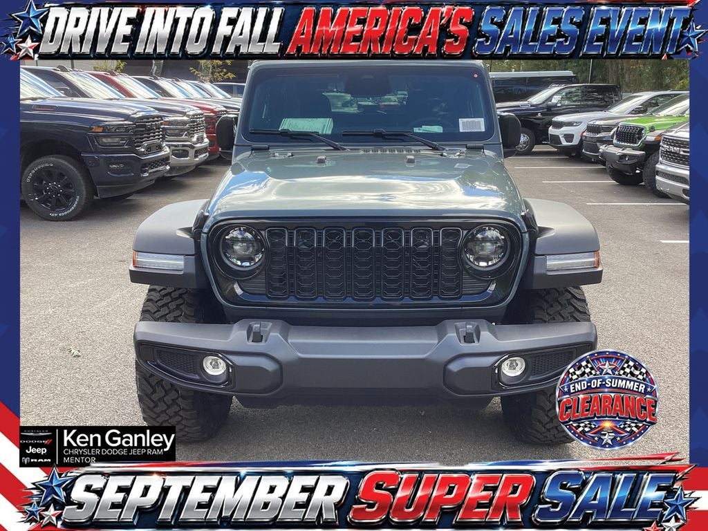 2026 Jeep Wrangler — side profile view