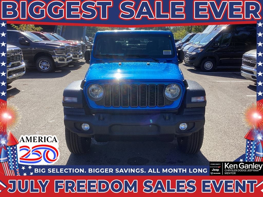 2026 Jeep Wrangler — side profile view