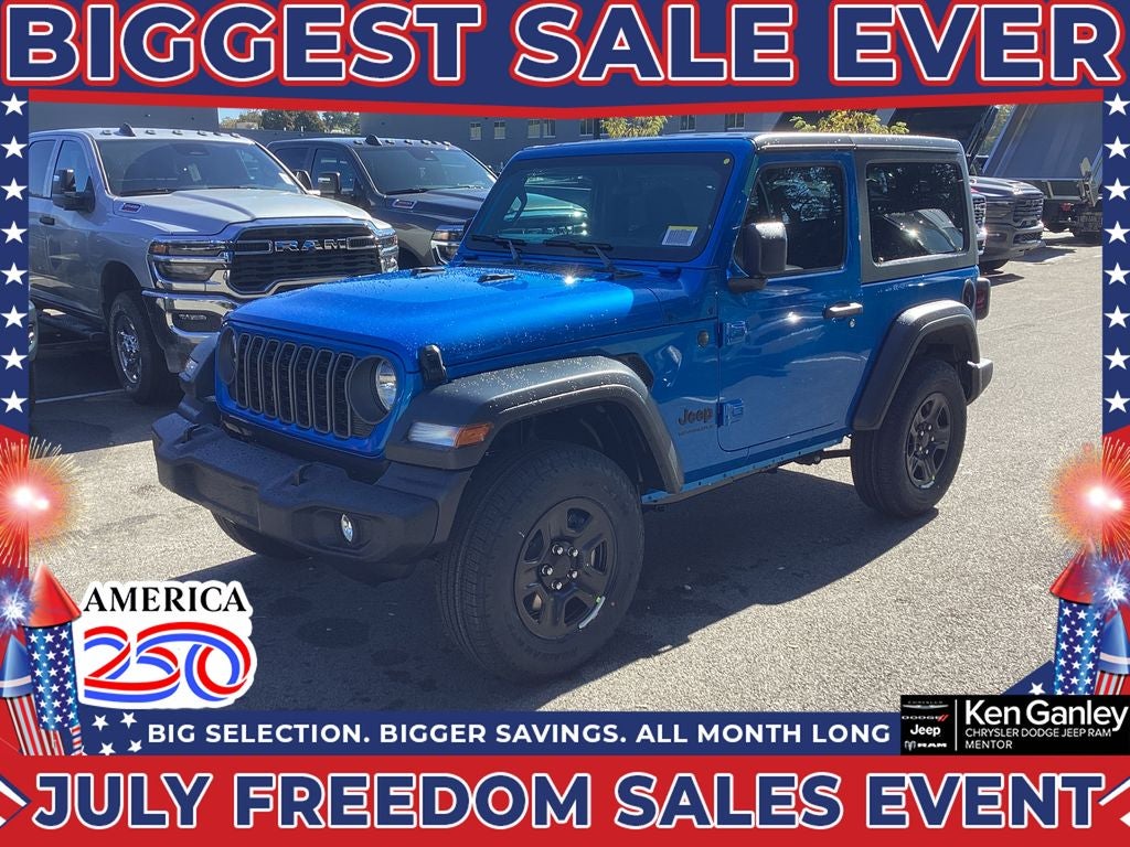 2026 Jeep Wrangler — rear three-quarter view