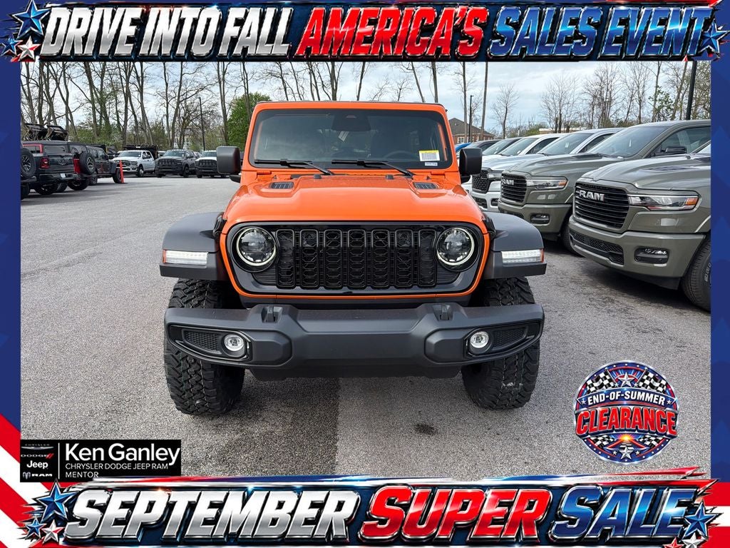 2026 Jeep Wrangler — side profile view