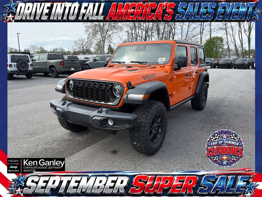 2026 Jeep Wrangler — rear three-quarter view