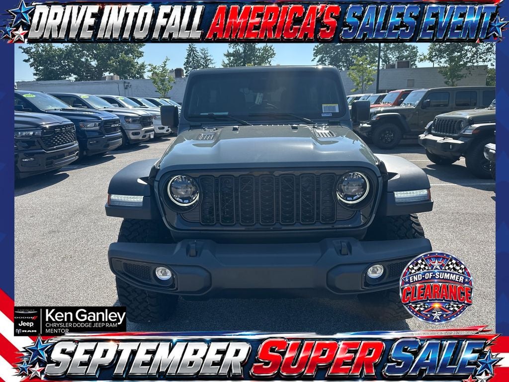 2026 Jeep Wrangler — side profile view