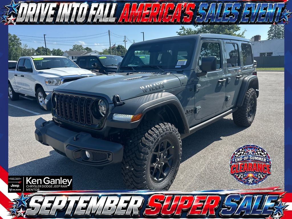 2026 Jeep Wrangler — rear three-quarter view
