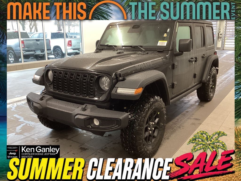 2026 Jeep Wrangler — rear three-quarter view