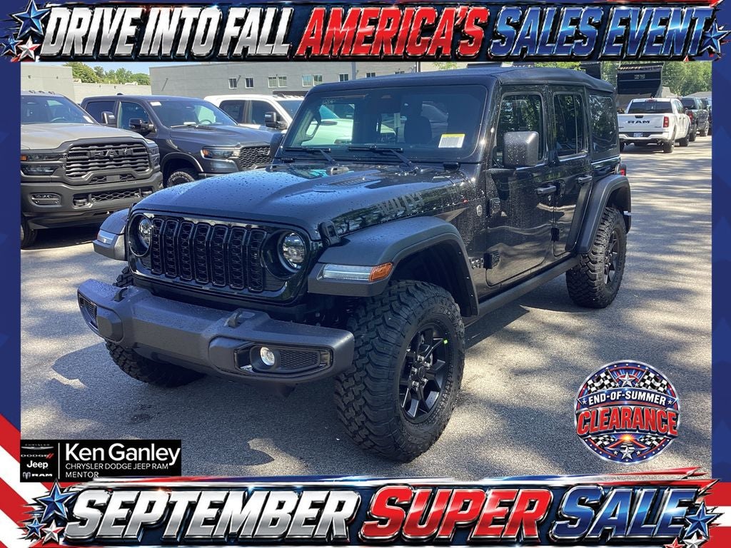 2026 Jeep Wrangler — rear three-quarter view