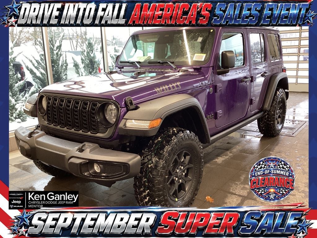 2026 Jeep Wrangler — rear three-quarter view