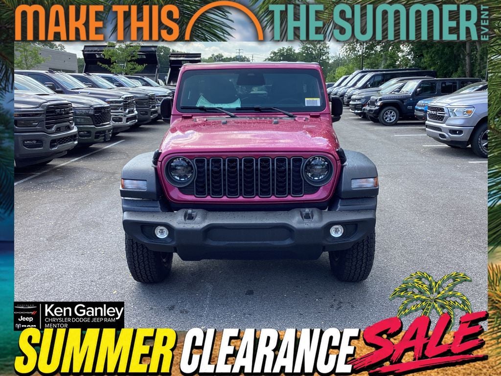2026 Jeep Wrangler — side profile view