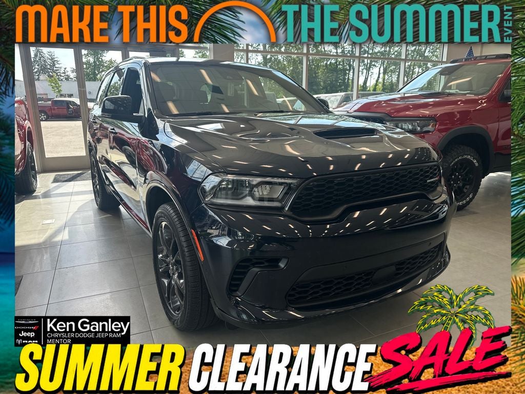 2026 Dodge Durango DURANGO GT PLUS AWD in Night Moves Exterior Paint — front three-quarter view