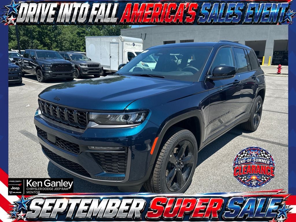 2026 Jeep Grand Cherokee — rear three-quarter view