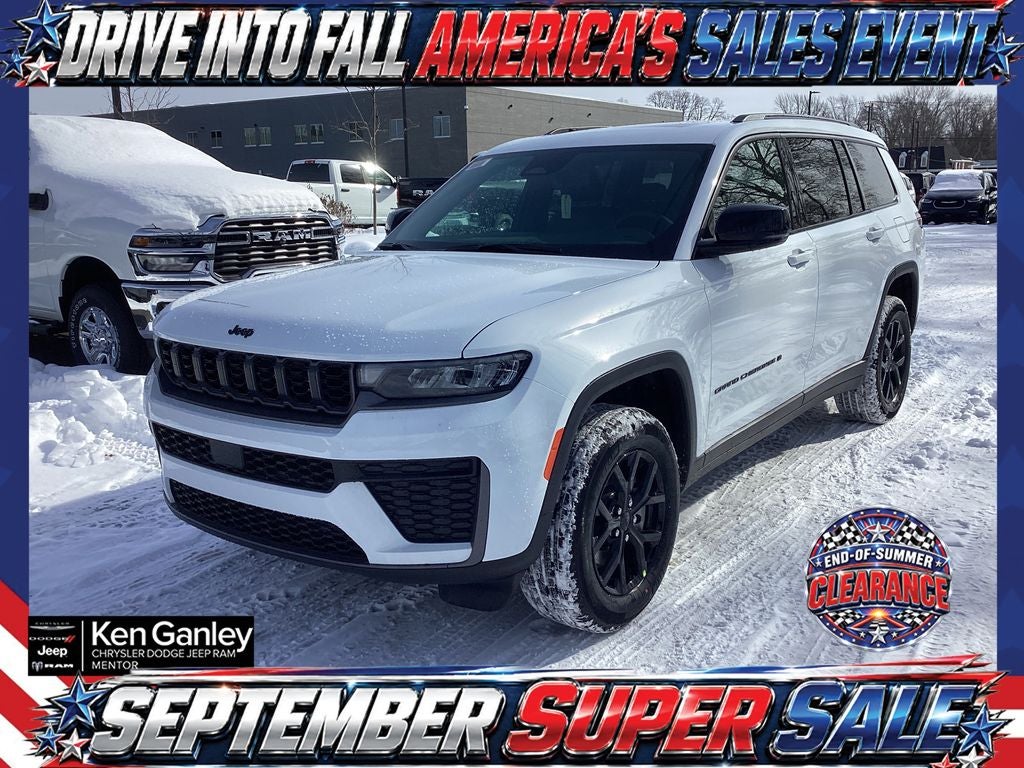 2026 Jeep Grand Cherokee — rear three-quarter view