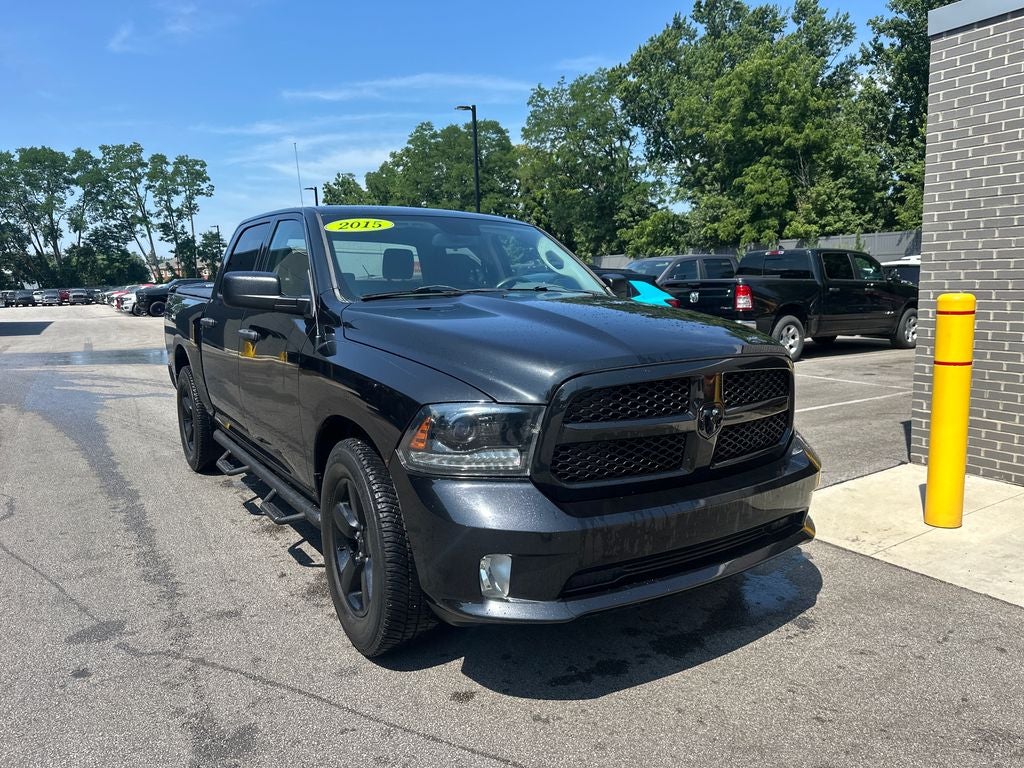 2015 RAM 1500 — interior view
