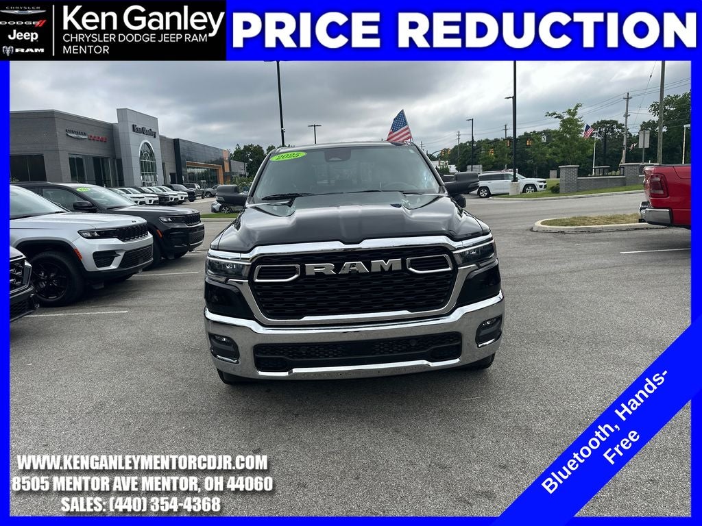 2025 RAM 1500 — rear three-quarter view