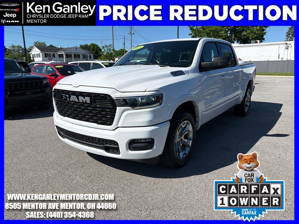 2025 RAM 1500 — rear three-quarter view