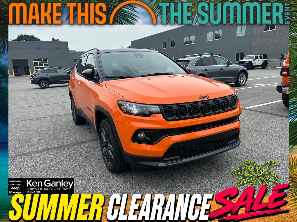 2026 Jeep Compass COMPASS LIMITED ALTITUDE 4X4 in Joose Exterior Paint — front three-quarter view