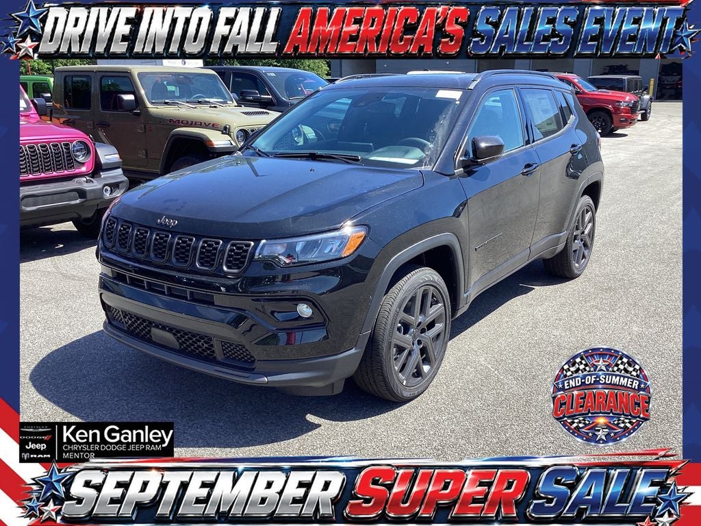 2026 Jeep Compass — rear three-quarter view