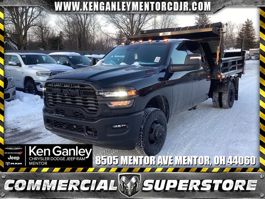 2026 RAM Ram 3500 Chassis Cab — rear three-quarter view