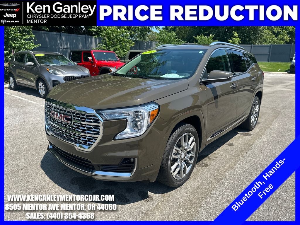2024 GMC Terrain — rear three-quarter view