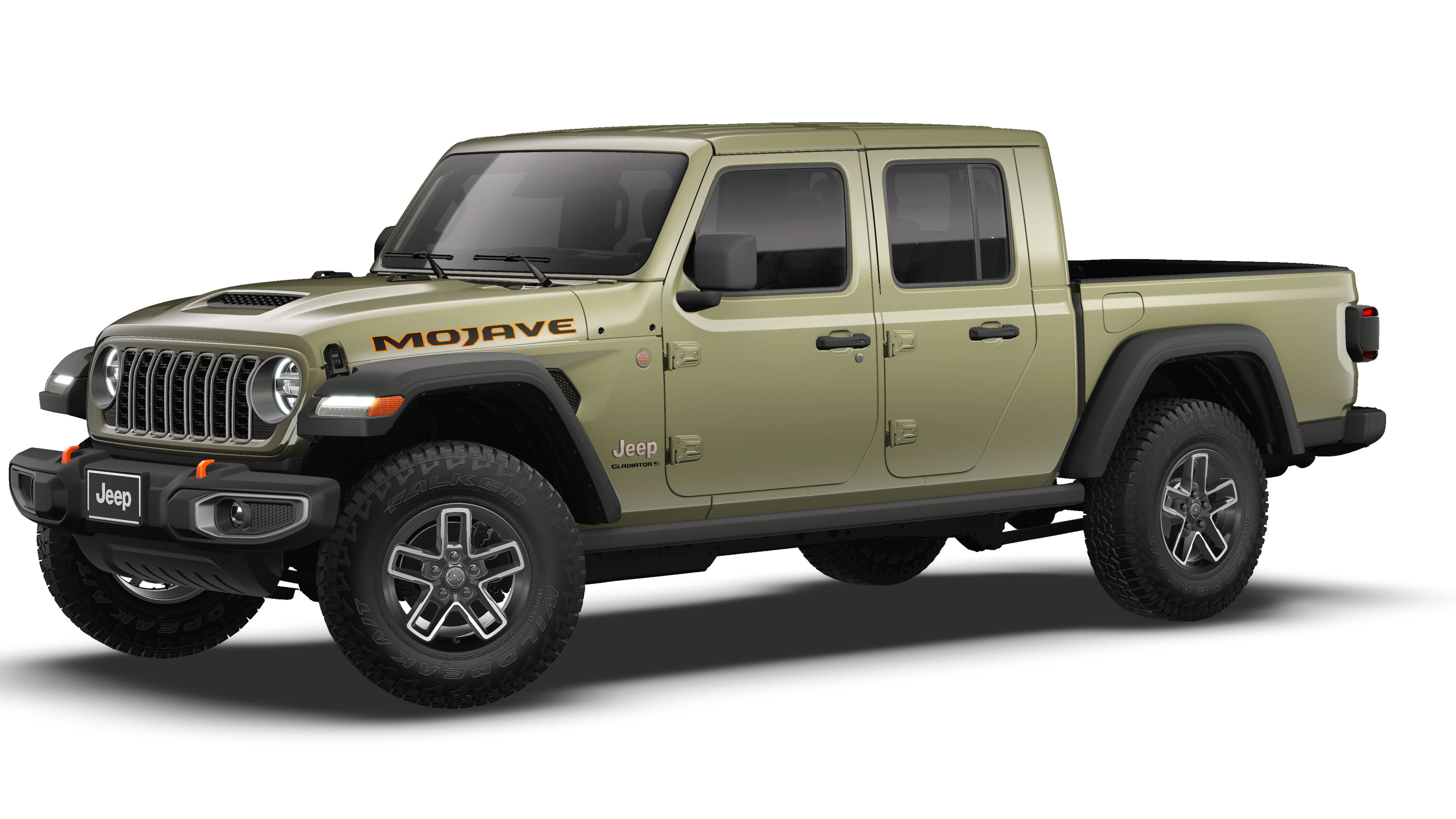 2026 Jeep Gladiator GLADIATOR MOJAVE 4X4 in 41 Exterior Paint — front three-quarter view