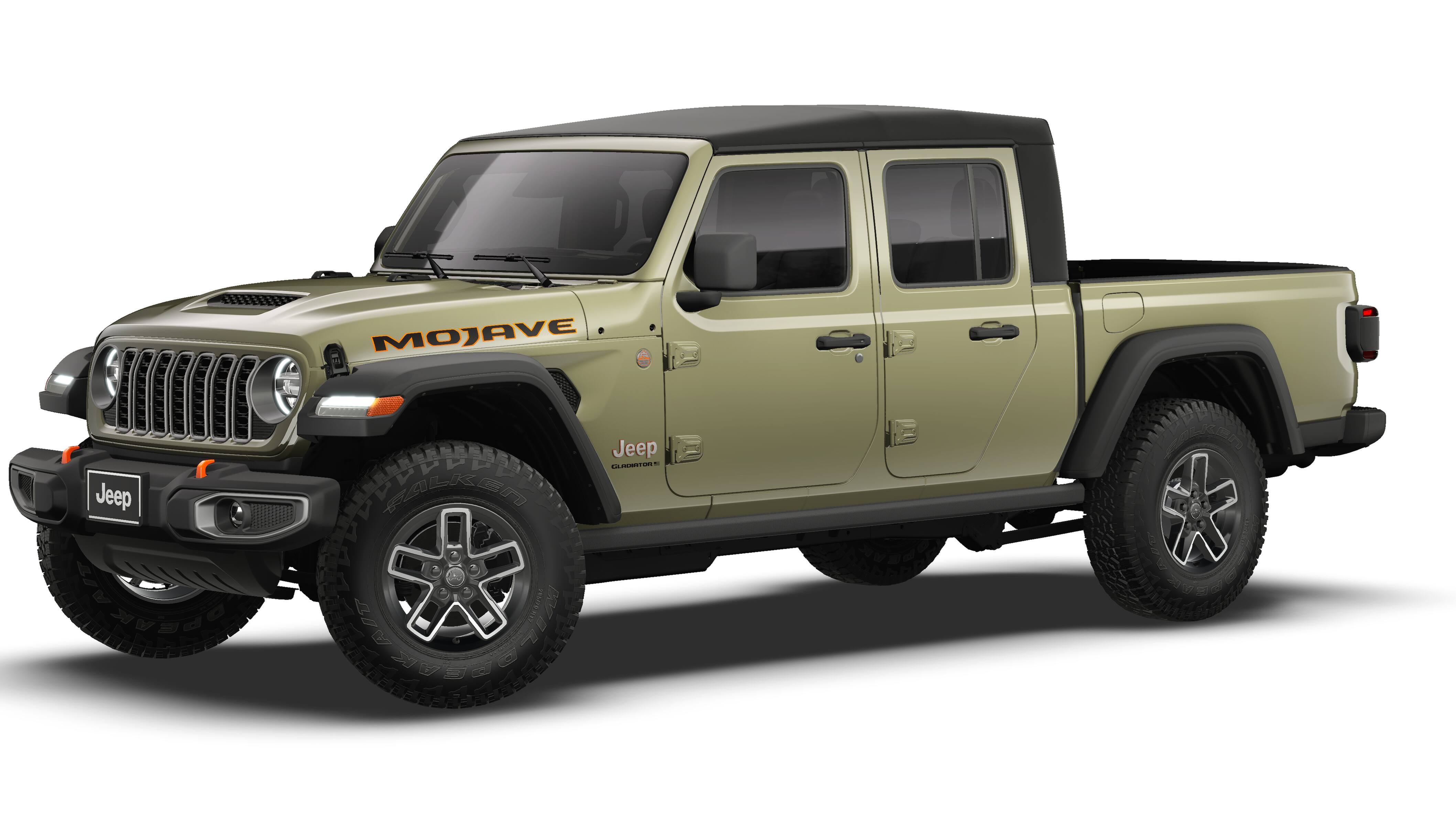 2026 Jeep Gladiator GLADIATOR MOJAVE 4X4 in 41 Exterior Paint — front three-quarter view