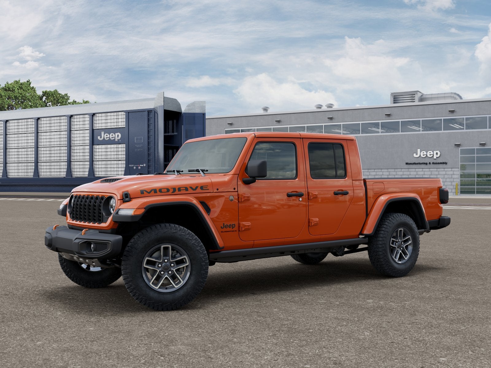 2026 Jeep Gladiator GLADIATOR MOJAVE 4X4 in Joose Exterior Paint — front three-quarter view